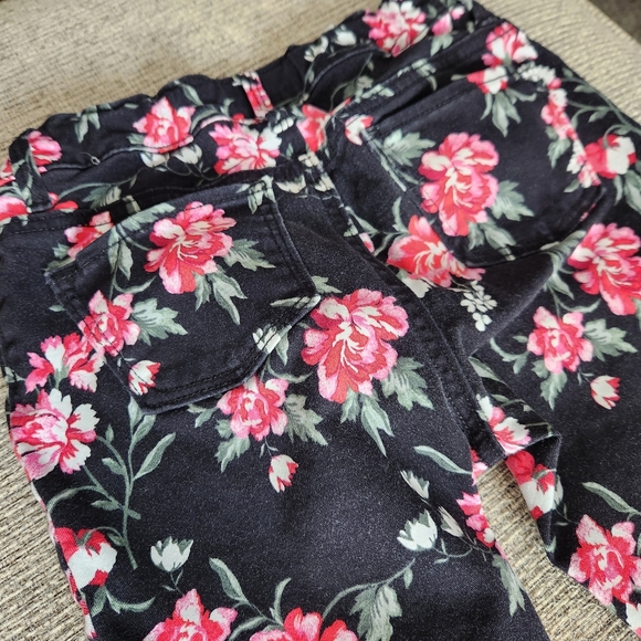 OLD NAVY Floral Rockstar Jeggings SIZE 10 - Picture 5 of 8
